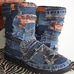 Custom Denim UGG Boots